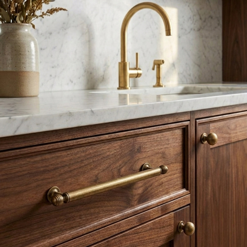 BRONZIO Vintage Bronze Drawer Pulls & Knobs