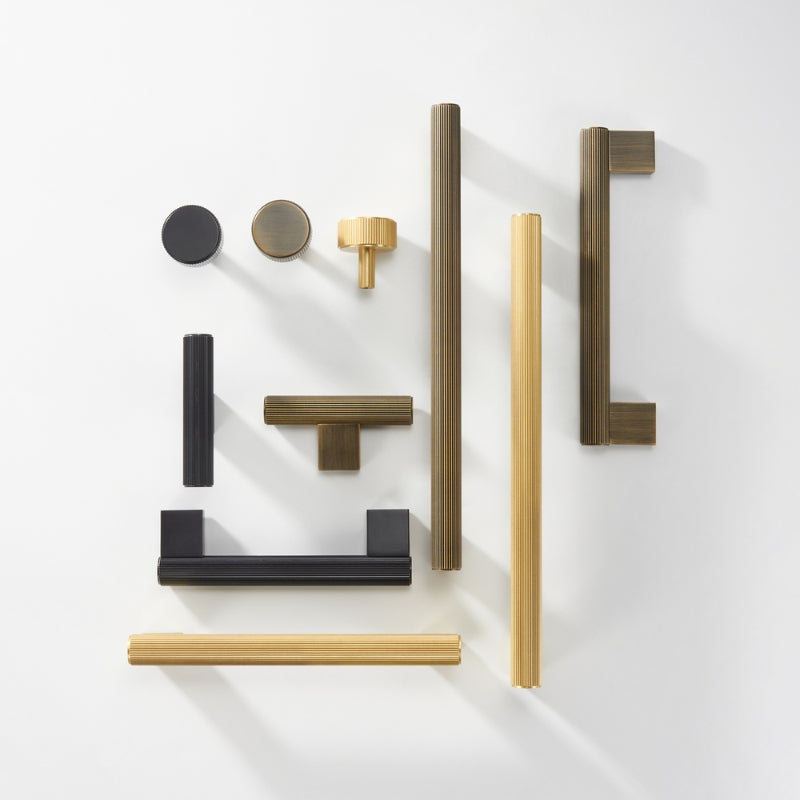 CANDELA Brass Straight Cabinet Drawer Handles