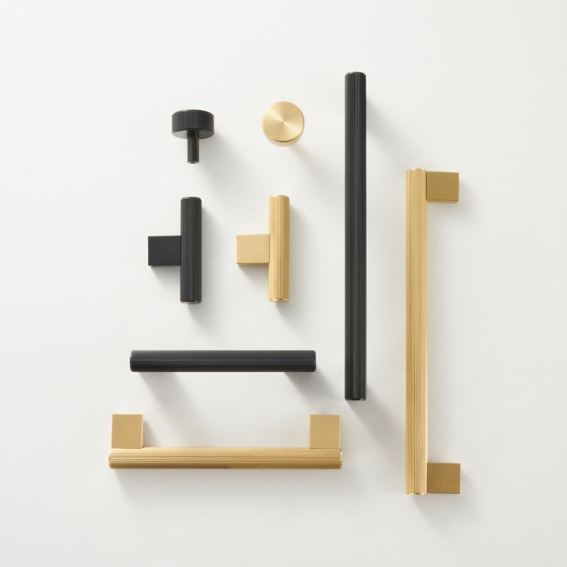 CANDELA Brass Straight Cabinet Drawer Handles