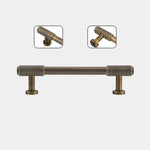 Vintage brass hardware pull for cabinets and cupboards