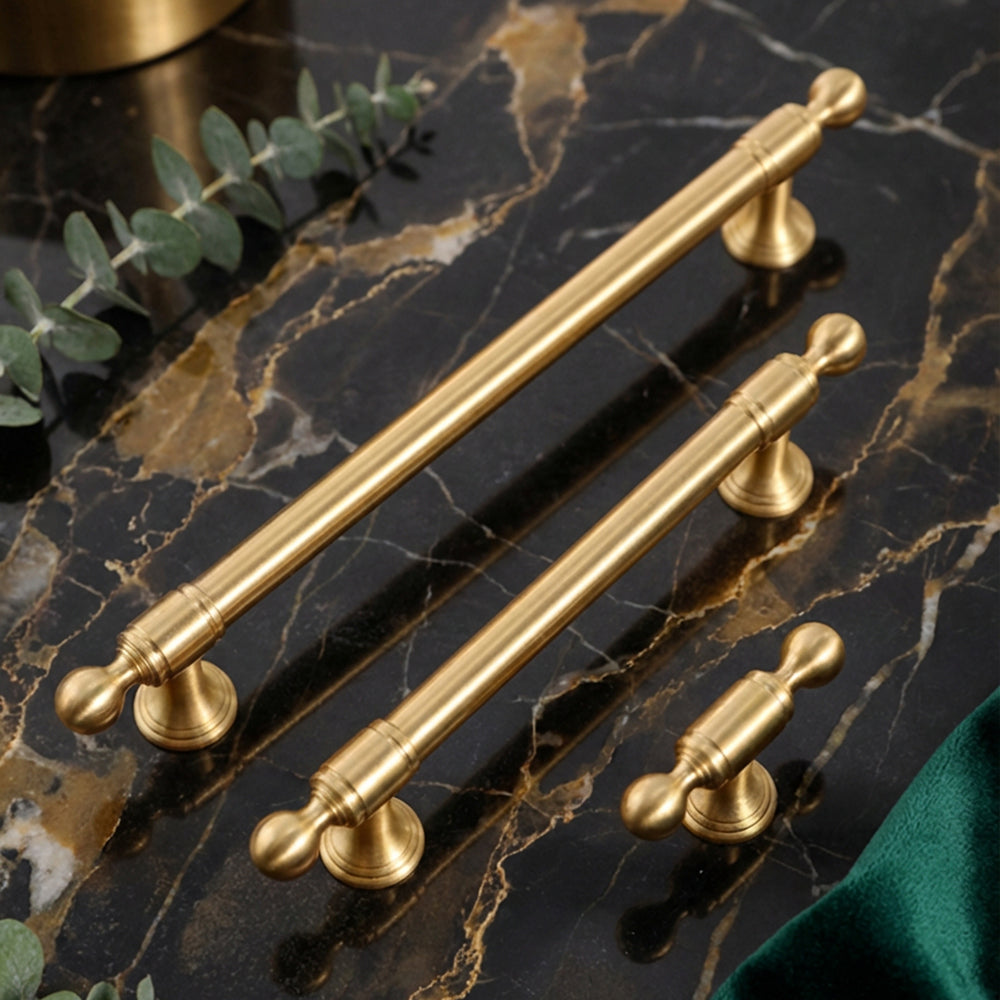 GOLDEX Textured Gold Cabinet Handles