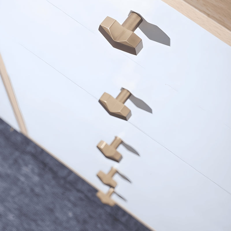 LUPE Brass Heart-Shaped Cabinet Knob