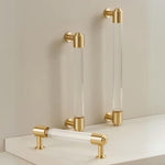 RADO Gold and Crystal Pulls Handle Cabinet1