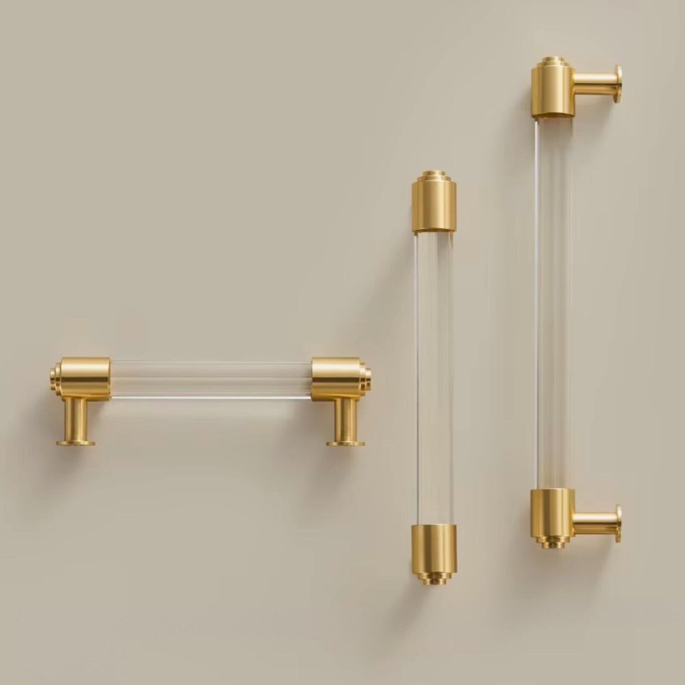 RADO Gold and Crystal Pulls Handle Cabinet2