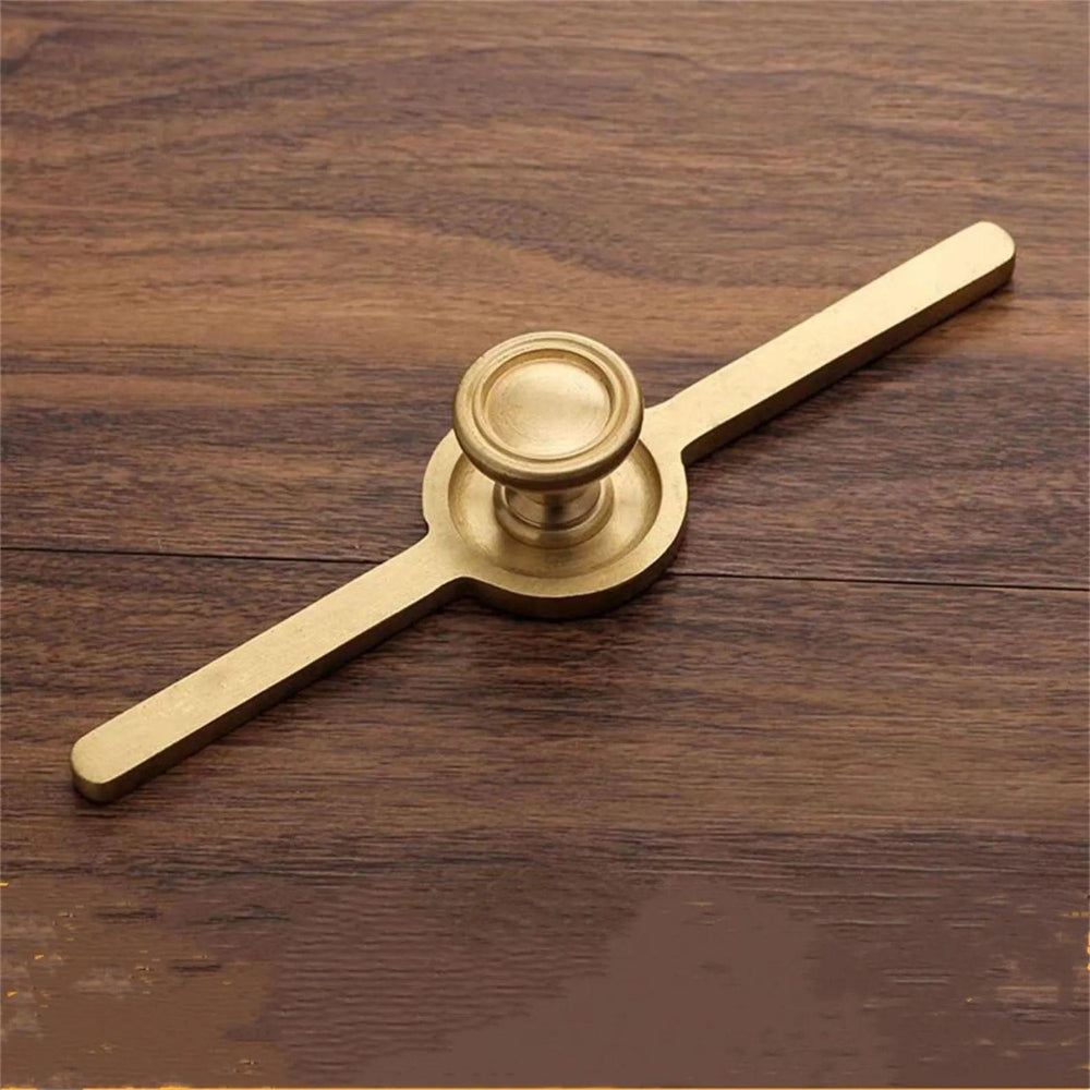 SANRIO Brass Drawer Pulls - Modern Cabinet Knobs & Handles