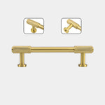 Vintage brass gold hardware pull for cabinets and cupboards