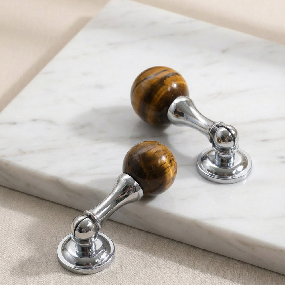 TIGERA Artisan Tiger Eye Cabinet Handles