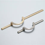 ZENA Gold and Silver Modern Handle Pulls for Cabinet Kitchen 10