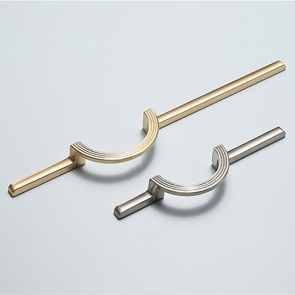 ZENA Gold and Silver Modern Handle Pulls for Cabinet Kitchen 10