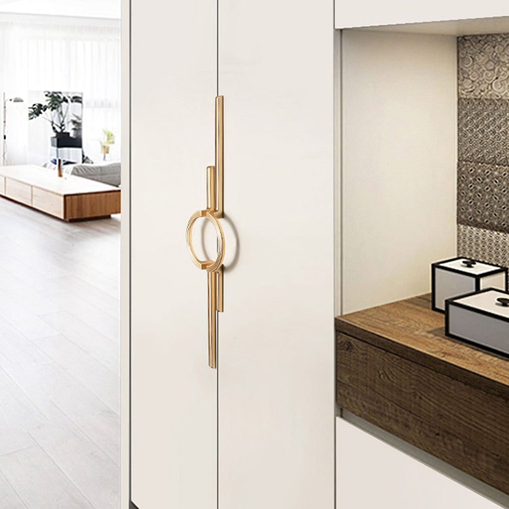 ZENA Gold and Silver Modern Handle Pulls for Cabinet Kitchen 13