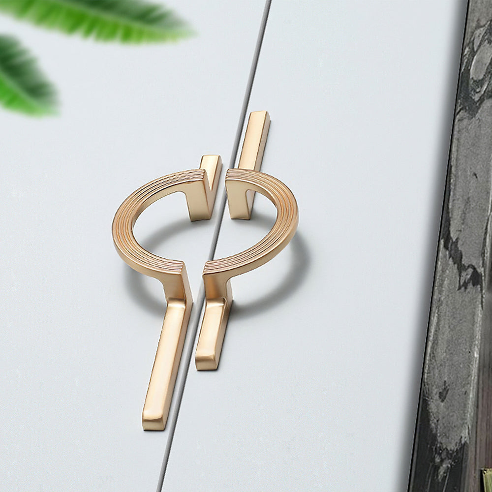 ZENA Gold and Silver Modern Handle Pulls for Cabinet Kitchen 18