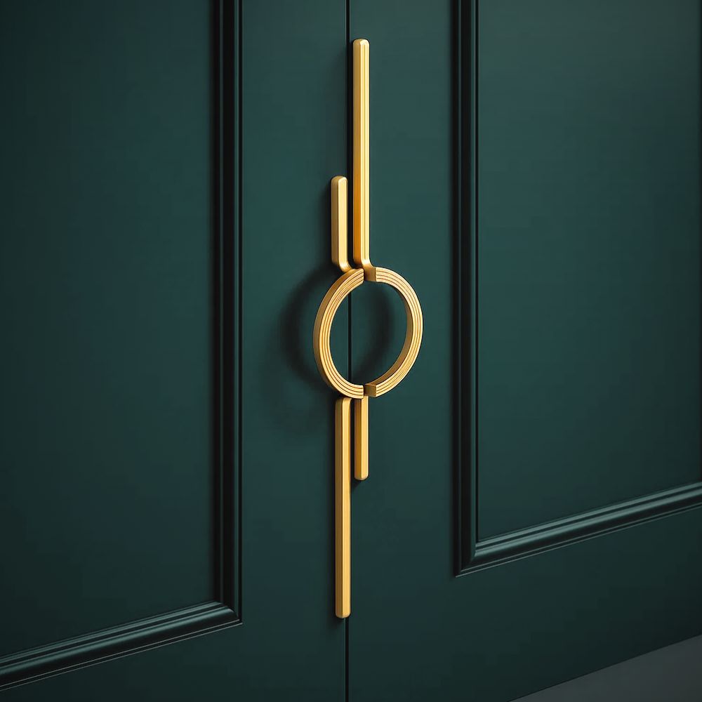 ZENA Handle Pulls Modern Cabinet Kitchen Gold and Silver